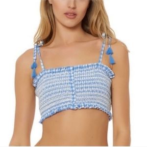 Red Carter‎ Blue Gingham 2 Piece Swimsuit New Small